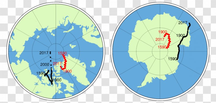North Magnetic Pole Earth South Arctic Ocean Transparent PNG