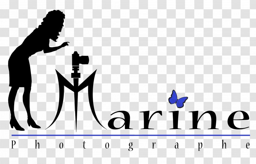 Marine Photographe Logo Photographer Photography - Silhouette - Photo Photograph Transparent PNG