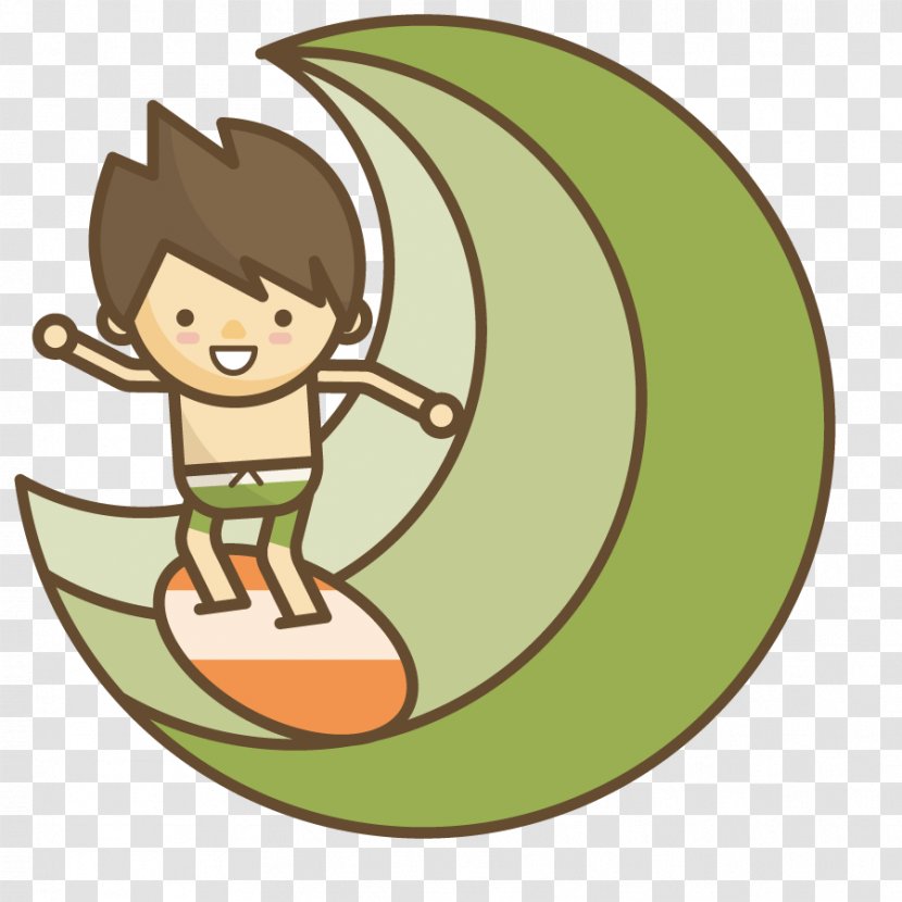 Watercolor Painting Clip Art - Fictional Character - Vector Surfing Children Transparent PNG
