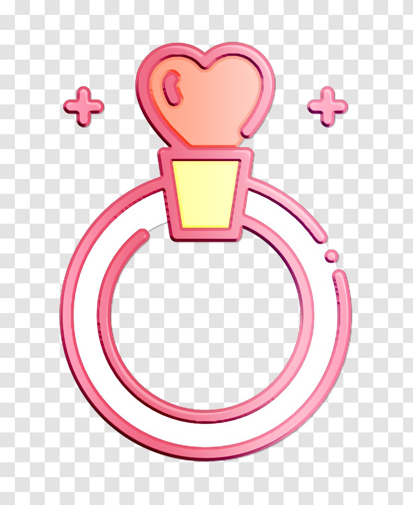 Heart Icon Love Marriage - Romantic - Pink Transparent PNG