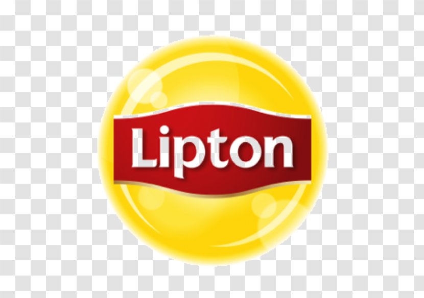 Logo Iced Tea Lipton Render - Yellow Transparent PNG