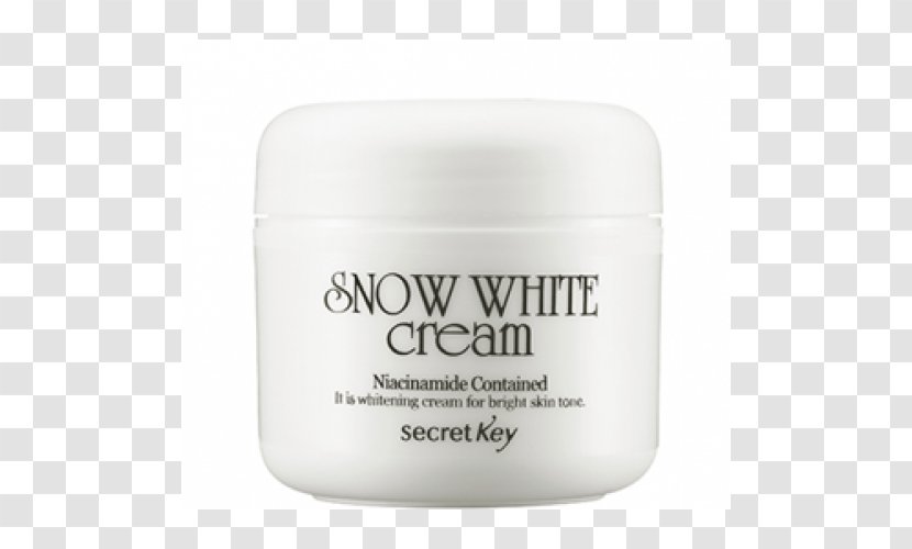 Skin Whitening Secretkey Snow White Cream Cosmetics Facial - Face Transparent PNG