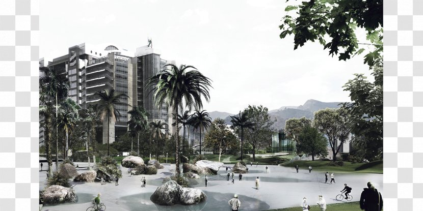 Pv Centro Urban Design Architecture Park - Landscaping - Diego De La Vega Transparent PNG