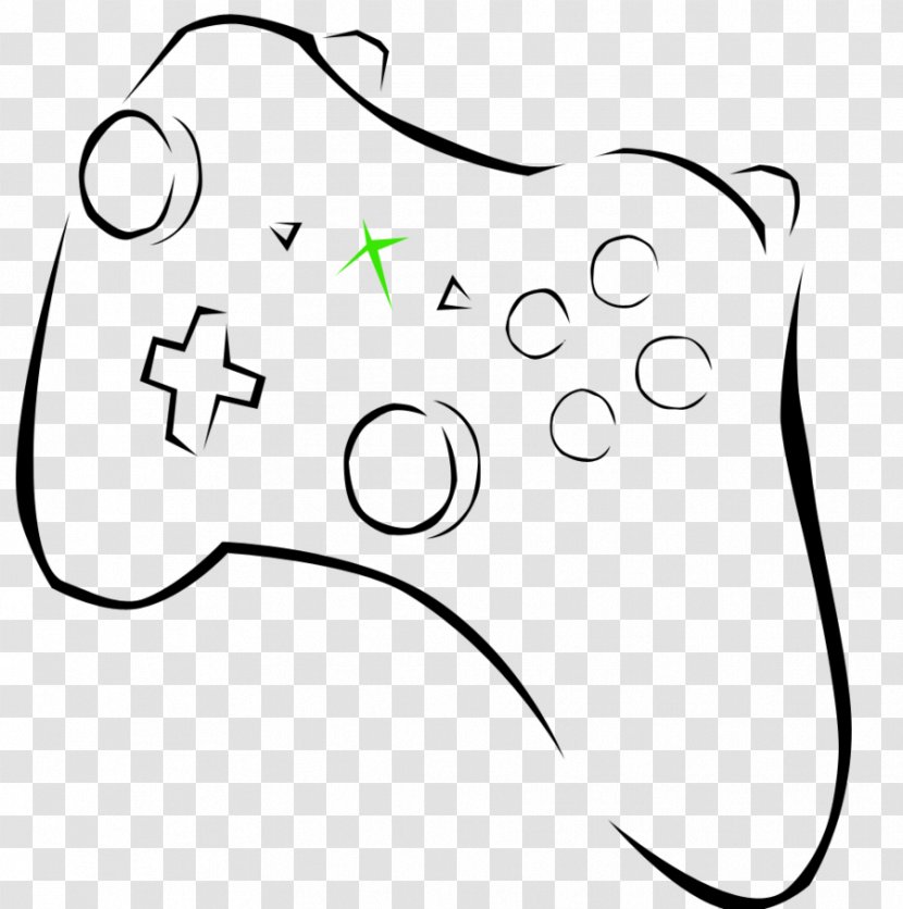 YouTube Video Game White Google Clip Art - Rectangle - Xbox Cliparts Transparent PNG