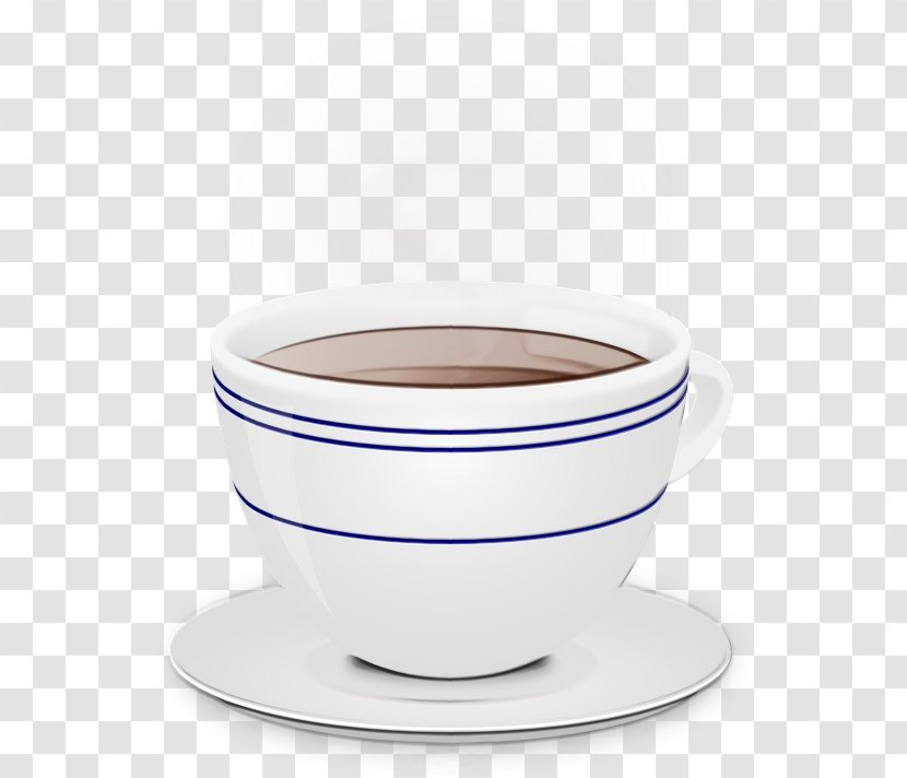 Coffee Cup Dishware - Mixing Bowl - Earthenware Transparent PNG