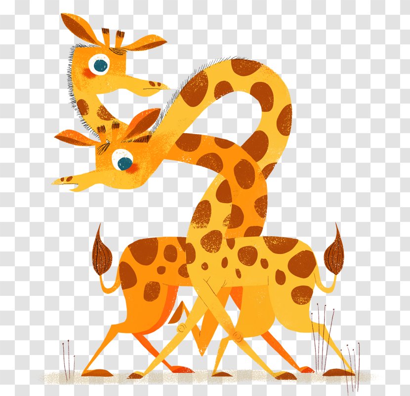 Giraffe Picture Book Clip Art - Child - Ping Dou Transparent PNG