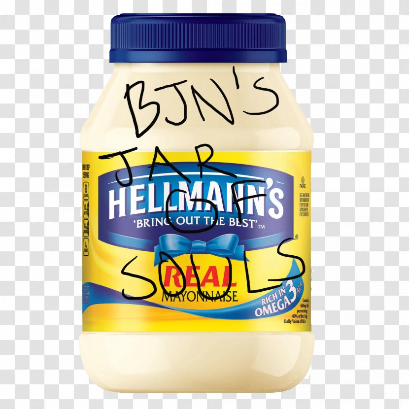 Hellmann's And Best Foods Condiment Flavor Mayonnaise - Avatar Fortnite Transparent PNG