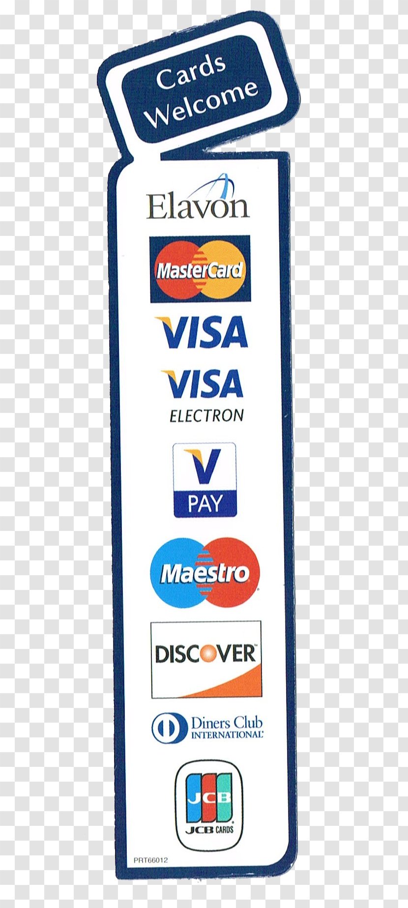 Credit Card Mastercard Visa Decal Sticker - Signage - Samples Transparent PNG