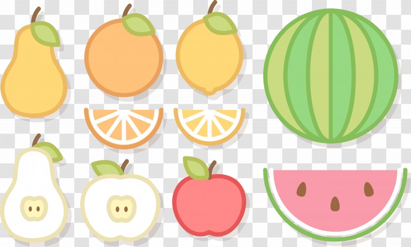 Apple Fruit Salad Orange Illustration - Vegetarian Food - Pineapple Oranges Cut Transparent PNG