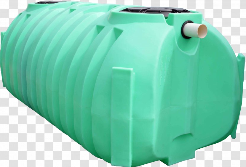 Septic Tank Water Storage Gallon - Green - Concrete Transparent PNG
