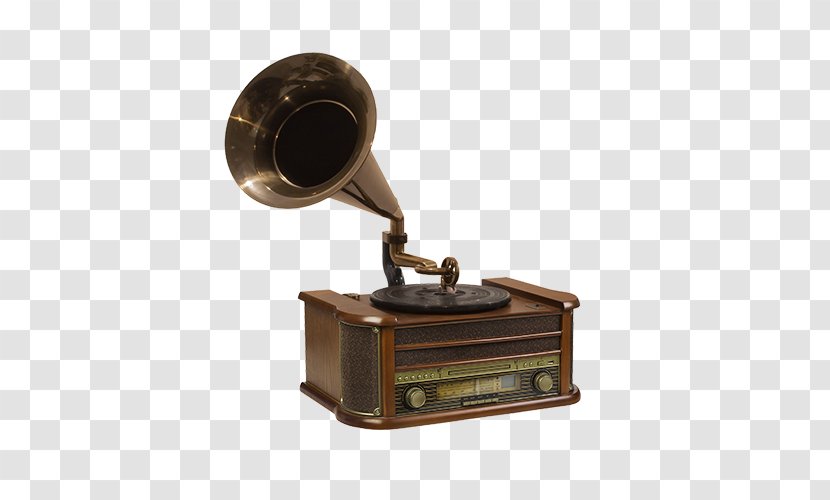 Phonograph Record Radio Computer Speakers FM Broadcasting Patefon - Cd Player Transparent PNG