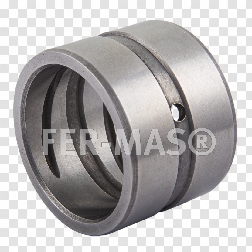 Plain Bearing Hardened Steel Quenching - Bronze - Engineering Tolerance Transparent PNG