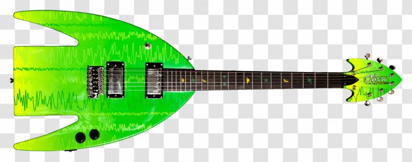 Acoustic-electric Guitar Green Acoustic - Bass - Electric Transparent PNG
