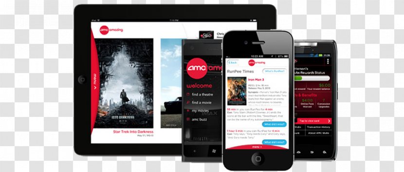 Feature Phone Smartphone AMC Theatres Cinema - Portable Communications Device - Amc Transparent PNG