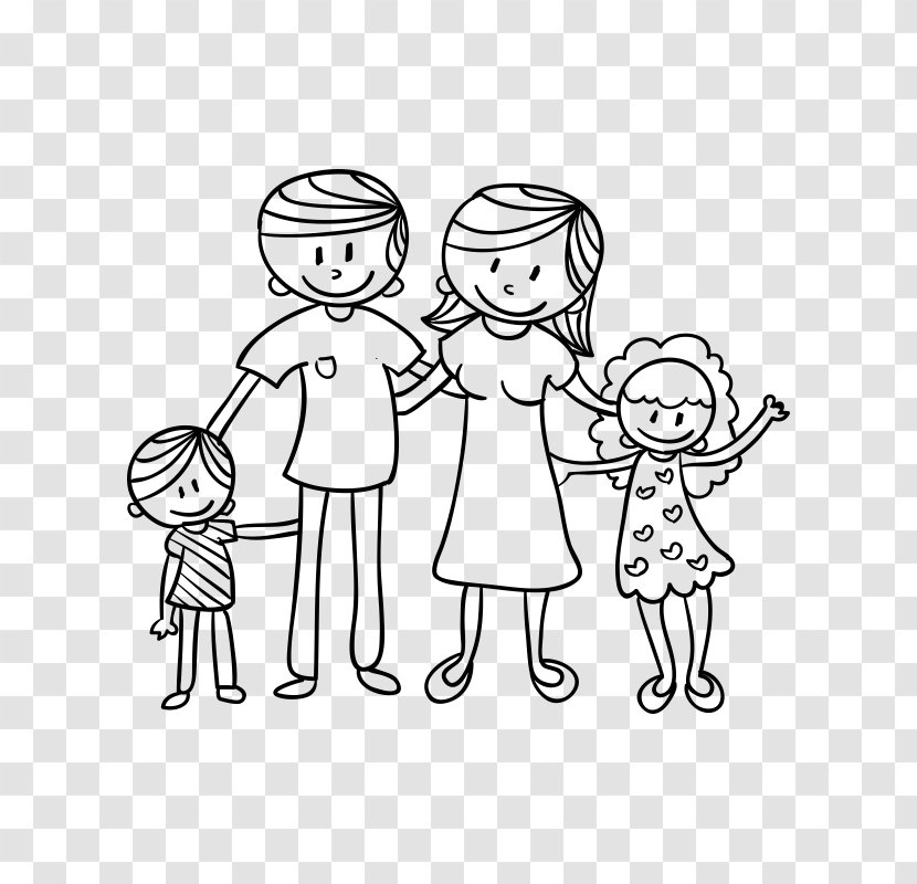 Drawing Family Photography Painting - Heart Transparent PNG