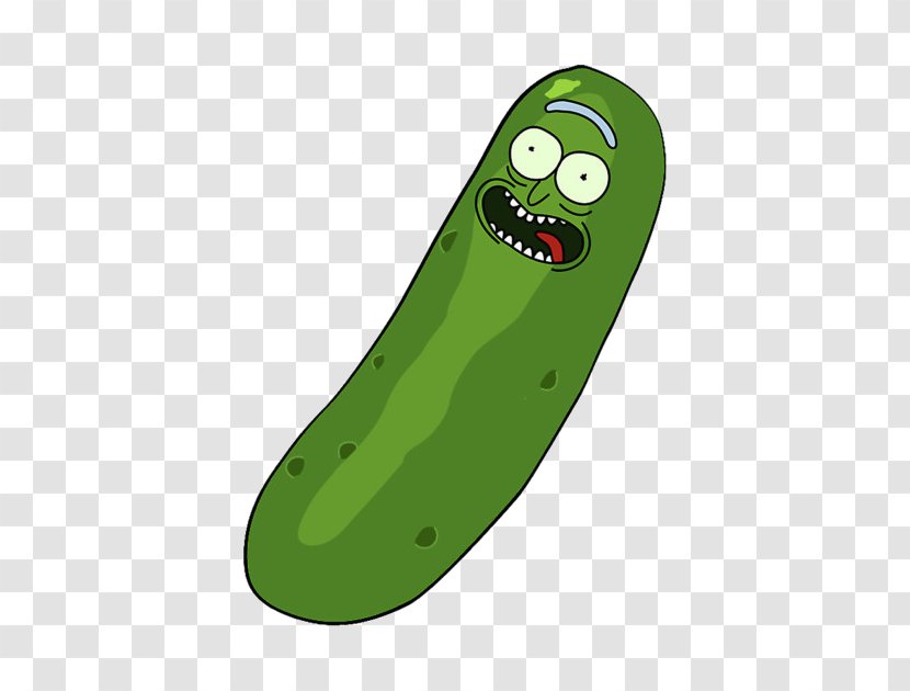 Rick Sanchez Pickled Cucumber Pickle Pickling Morty Smith - And Season 3 Transparent PNG