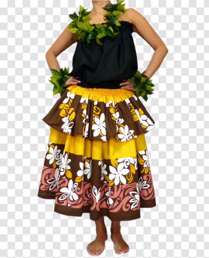 Costume Hula Dress Skirt Hawaii - Clothing Transparent PNG