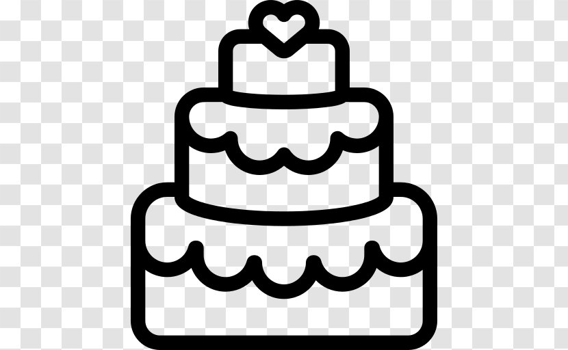 Wedding Cake Bakery - Dessert - Silhouette Transparent PNG