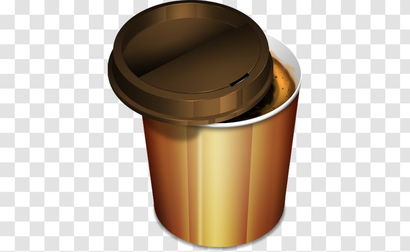 Lid Cylinder Cup - Drink - Coffee 2 Transparent PNG