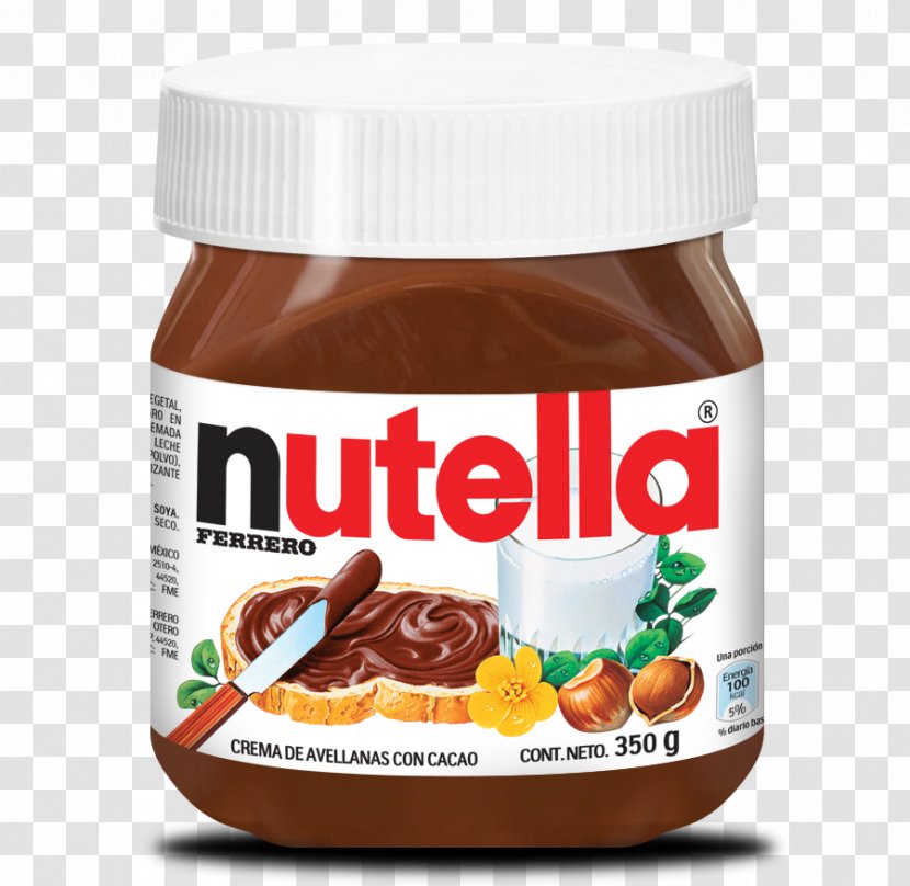 Chocolate Spread Nutella Hazelnut Ferrero SpA - Grocery Store Transparent PNG