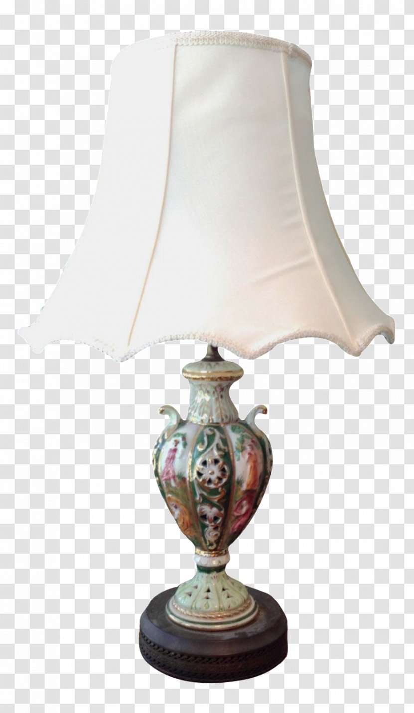 Capodimonte Porcelain Lighting Capodimonte, Lazio Light Fixture - Accessory - Table Lamp Transparent PNG