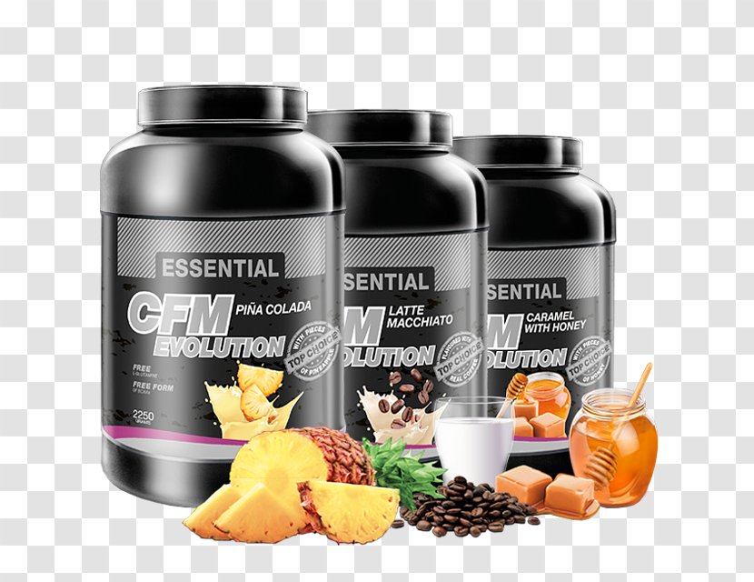 Protein Branched-chain Amino Acid Whey Essential Food - Flavor - PINACOLADA Transparent PNG