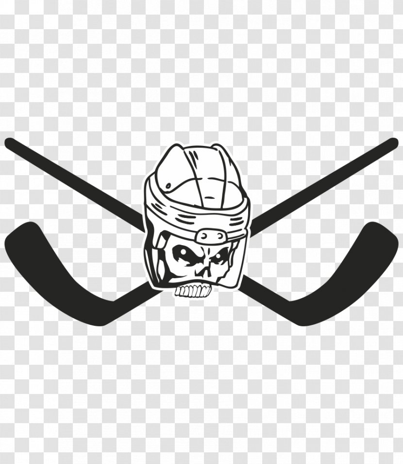 Ice Hockey Stick Sticks Puck Helmets - Sports Equipment - Logo Transparent PNG