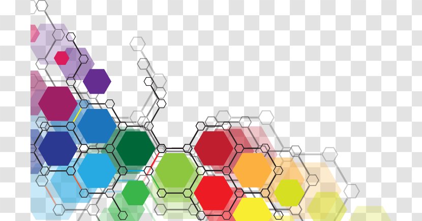Line Geometry Polygonal Chain - Dimension - Colorful Abstract Geometric Polyline Transparent PNG