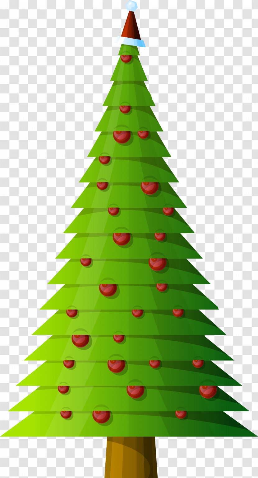 Santa Claus Christmas Tree Clip Art - Cone Transparent PNG