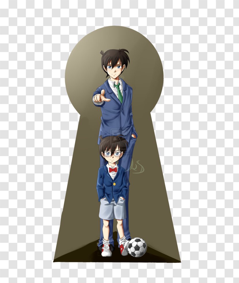 Jimmy Kudo Vivian Drawing - Cartoon - Meitantei Conan Transparent PNG