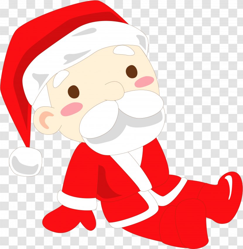 Santa Claus Christmas Clip Art - S Reindeer Transparent PNG
