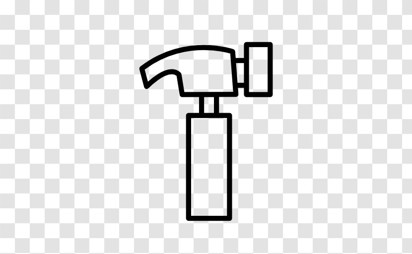 Geologist's Hammer Computer Icons Clip Art - Black Transparent PNG