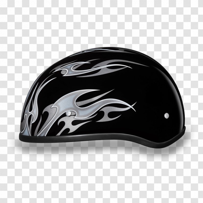Bicycle Helmets Motorcycle Cap - Clothing - Skull Moto Transparent PNG