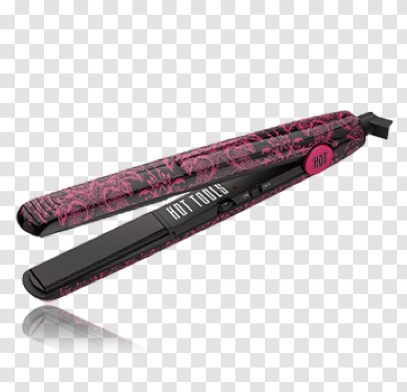 Hair Iron Pink M - Flat Transparent PNG