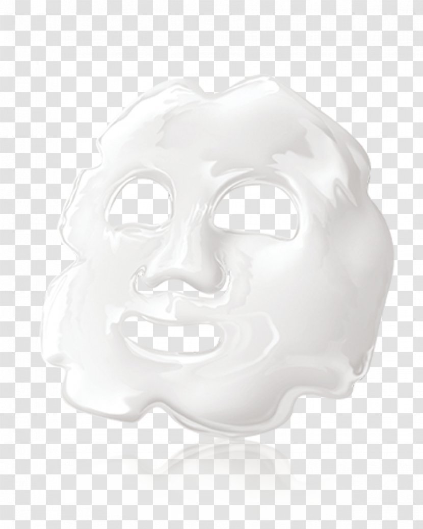 Nose White Black Font - Bone - HD Water Film Mask Transparent PNG
