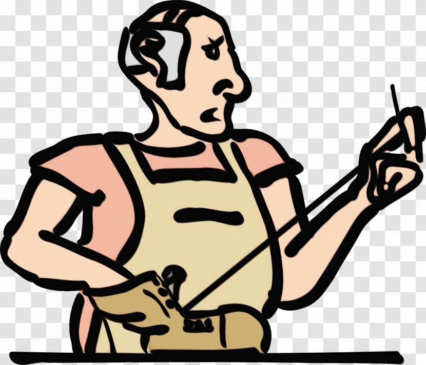 String Instrument Cartoon Character Male String Transparent PNG