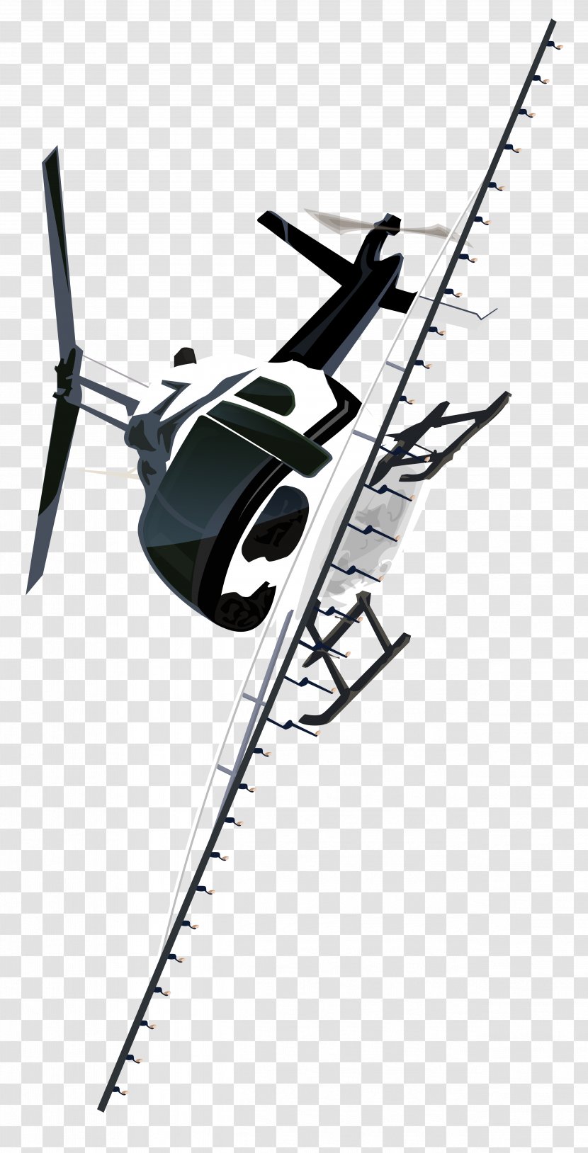 Helicopter Rotor Airplane Product Design Electronics Accessory - Black And White - Make Up Artist Transparent PNG