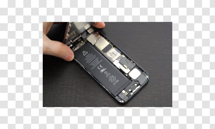IPhone 5s 6 4S 5c - Computer Component - Iphone Battery Transparent PNG