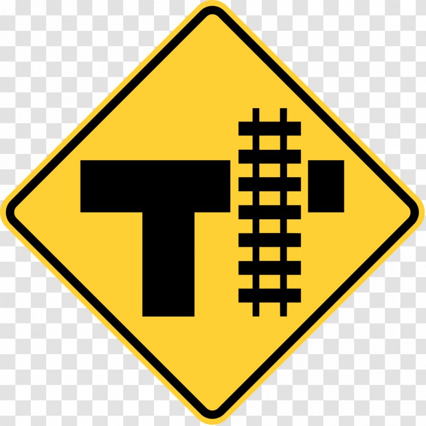 Rail Transport Level Crossing Track Intersection Road - Triangle Transparent PNG