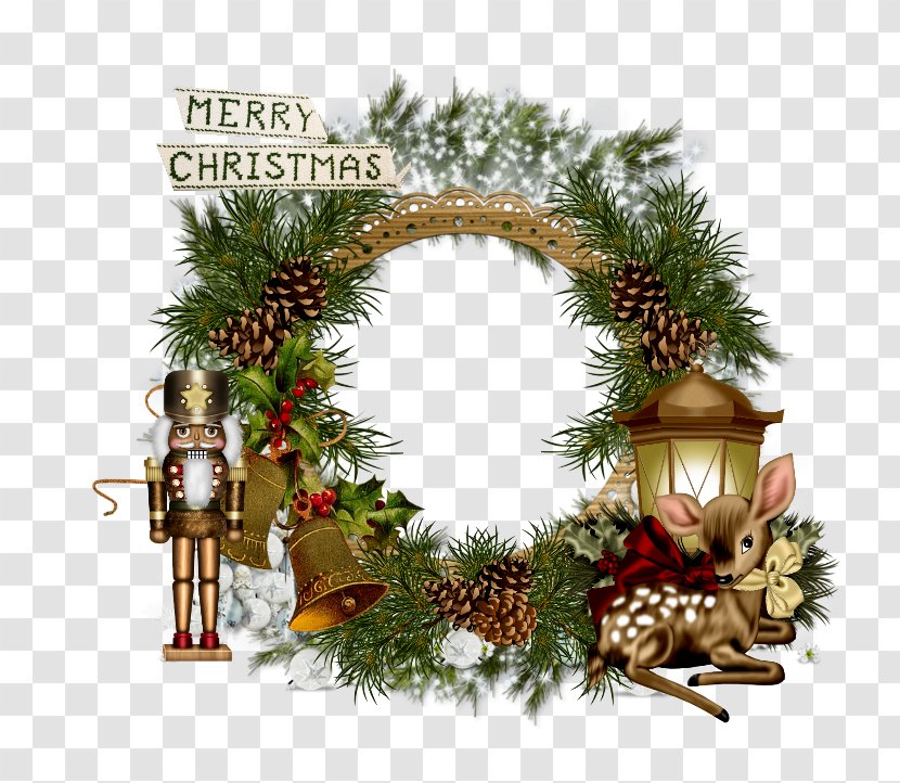 Christmas Ornament Wreath Transparent PNG
