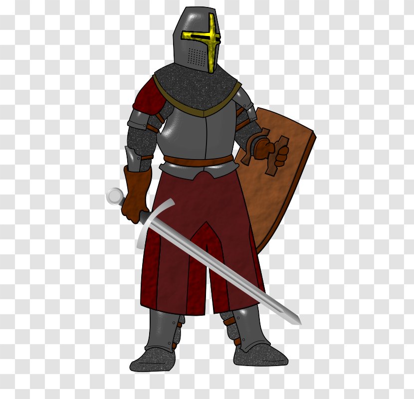 Plate Armour Body Armor Clip Art Knight - Medieval Illustrations Transparent PNG
