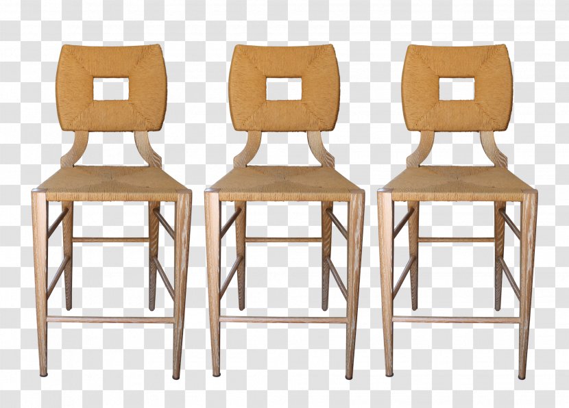 Bar Stool Chair Wood - Seats In Front Of The Transparent PNG