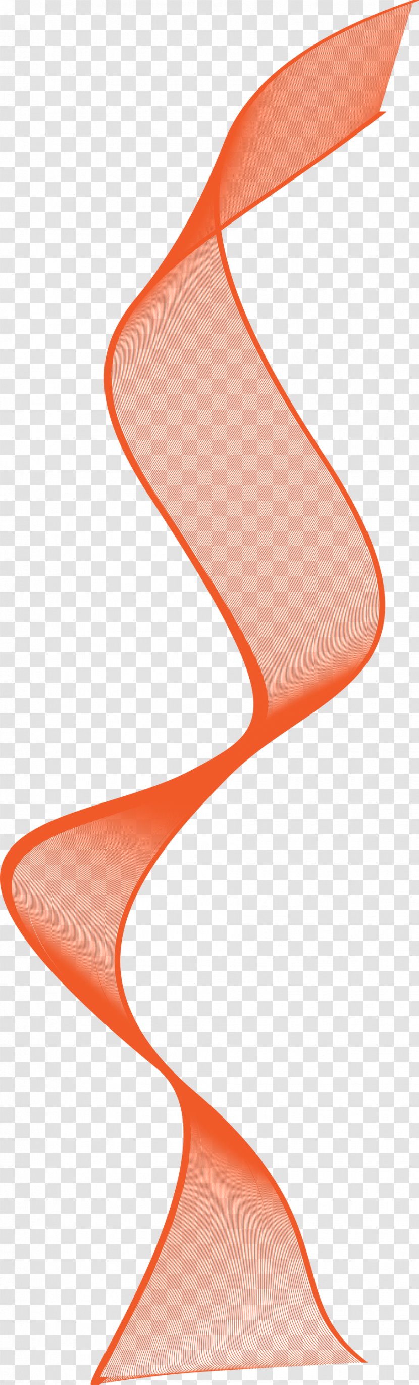 Free Innovation Clip Art - Innovative Mixing Orange Wave Line Transparent PNG
