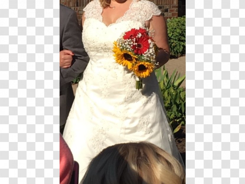 Wedding Dress Flower Bouquet Bride Marriage - Ceremony Supply Transparent PNG