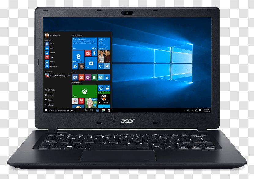 Laptop Acer Aspire Windows 10 Intel Core - Terabyte Transparent PNG