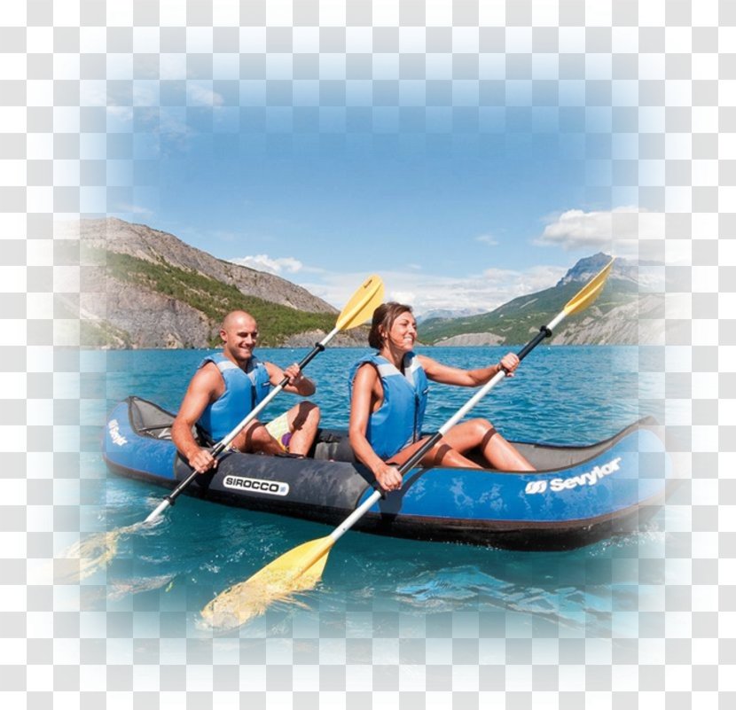 Canoe Kayak Inflatable Sevylor Colorado - Paddle Transparent PNG