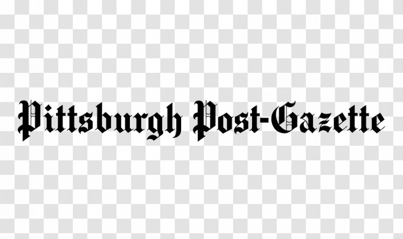 Logo Pittsburgh Post-Gazette Brand Font - Calligraphy - Angle Transparent PNG