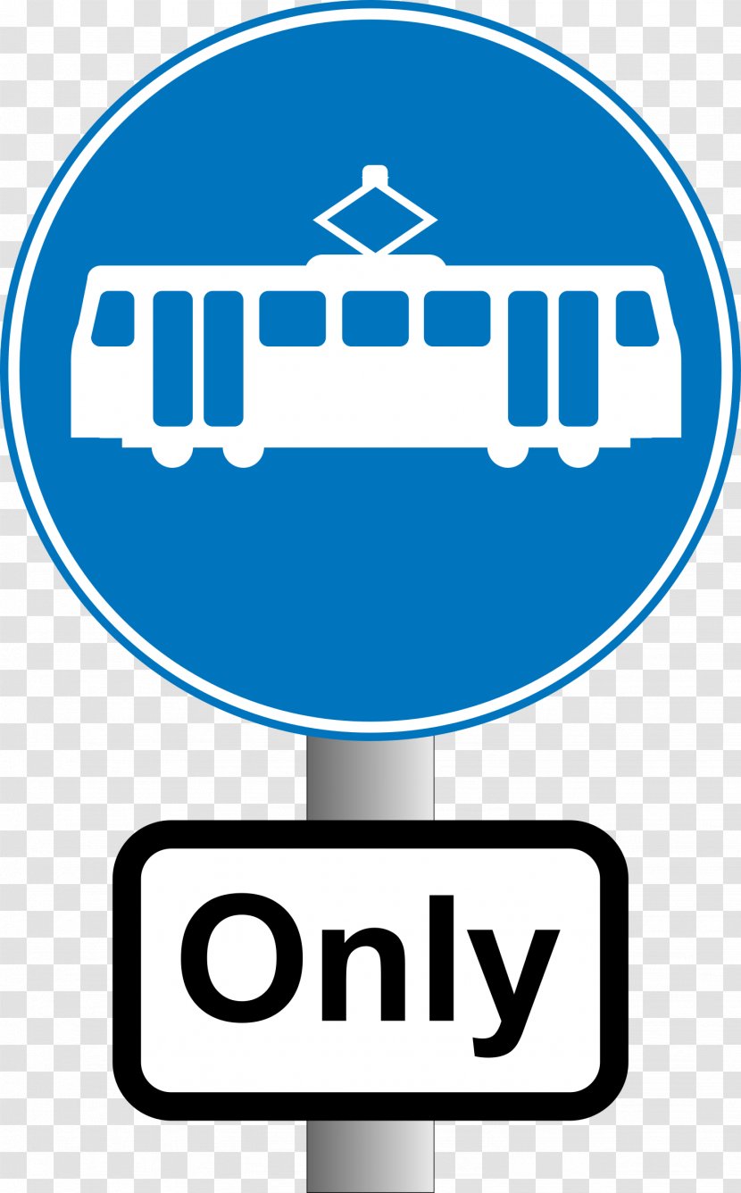Tram Bus The Highway Code Manchester Metrolink Traffic Sign - Public Signs Transparent PNG