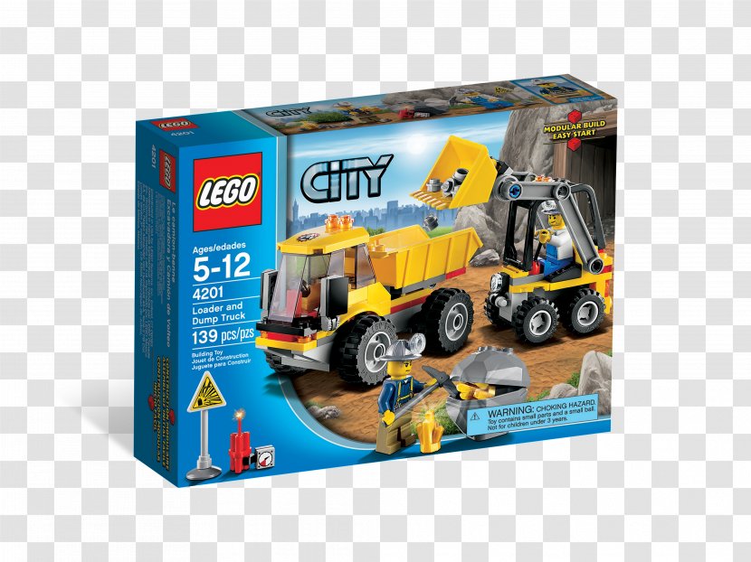 Lego City Loader Dump Truck Minifigure - Amazoncom Transparent PNG