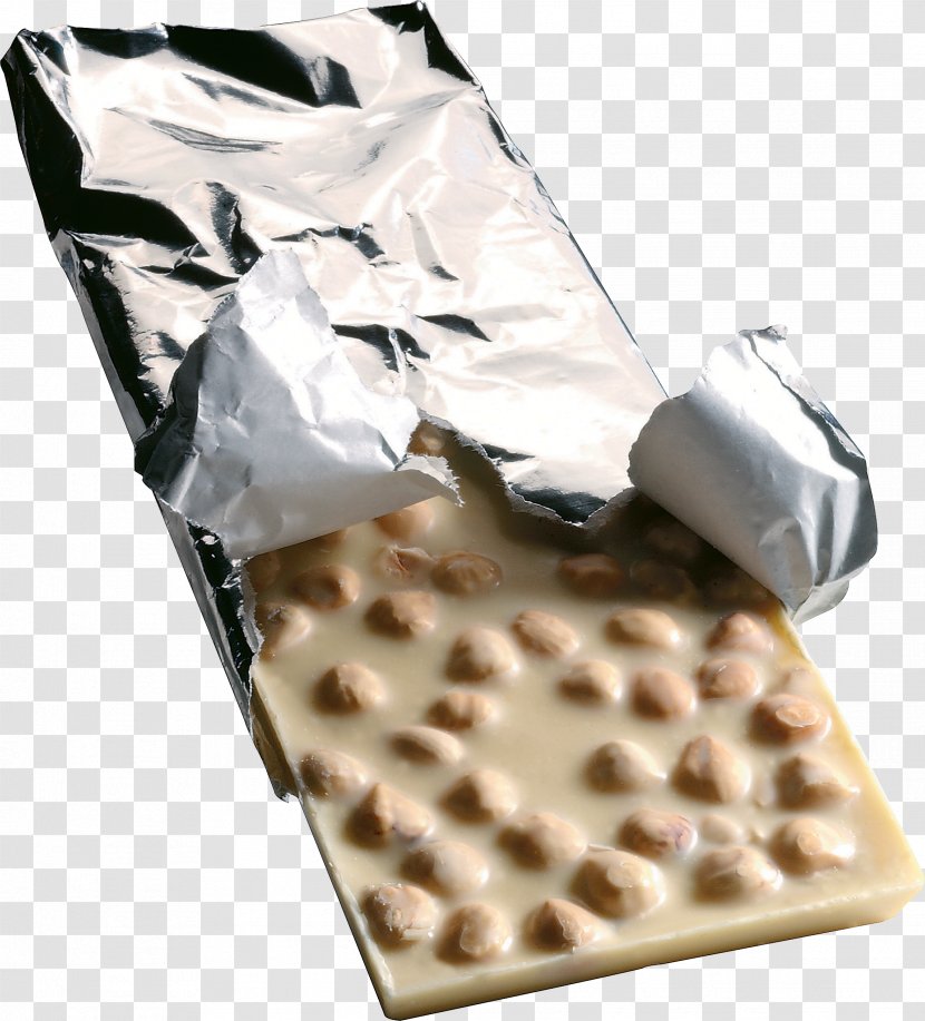 White Chocolate Nucule Bar Dessert - Milk - Image Transparent PNG